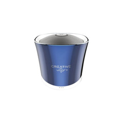 BRAND NEW! CREATIVE WOOF 3 PORTABLE BLUETOOTH WIRELESS SPEAKER CRYSTALLITE BLUE