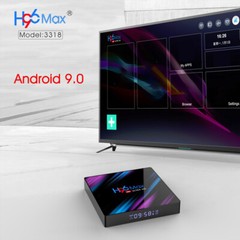 Smart TV Box H96 MAX ,Android 9.0 TV Box USB 3.0 2.4G 4K HD 5G/64 Bit Media Play