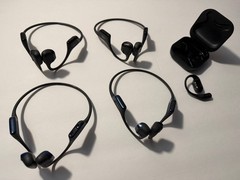 Lot of 5 – Shokz OpenRun Pro 2 / Mini /Openfit T910 Sports Headphones- FOR PARTS