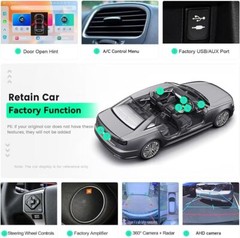 For Mercedes Benz ML GL W166 X166 2012-2015 Carplay Android 13 GPS Navi Screen