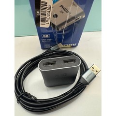 Philips SWV9173GR 8K Ultra High Definition HDMI 2 Device Port Audio/Video Switch