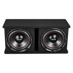 VEVOR Subwoofer Bass Package Dual Car Audio Subwoofer and Amp Package 1200W RMS