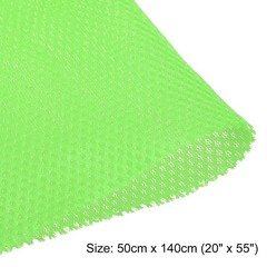 Green Speaker Mesh Grill Stereo Fabric Dustproof 50cm x 140cm/ 20″ x 55″