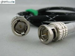 E07 (0.5m 1.5ft ) — HiFi Belden 1694A & Canare BNC True 75Ω Coax Audio Cable