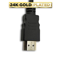 SatelliteSale Digital High-Speed 1.4 HDMI Cable PVC 2160p Black Cord(30 feet)