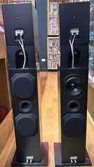 B&W BOWERS AND WILKINS CM1 CM2 CONCEPT 90 FLOOR STANDING SPEAKERS PAIR SET