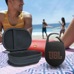 Case for JBL Clip 5 Portable Bluetooth Speaker, Cover for JBL Clip 5 Black