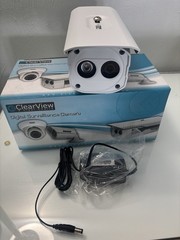 Clear View Waterproof Digital Surveillance Color Camera Model BL-73 & Mount Kit