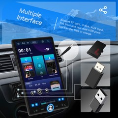 Wireless Apple CarPlay 10.4″ Single 1DIN Car Stereo Rotatable Touch Screen Radio