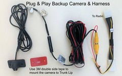 Backup Camera Kit For Toyota Camry, Prius, Rav4, Corolla 2012, 2013, 2014