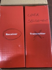 Seco-Larm Enforcer Twin Photobeam Detector, 2 X NEW RECEIVER AND 2 COVER ONLY