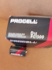 Duracell Procell PC1300 12PK D-cell 1.5V Alkaline Button Top Battery Pack of 12