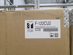 TOA F-122CU2 12″ Ceiling Speaker System Pair Commercial Audio NEW
