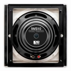 10″ In Wall Subwoofer 200W Passive Home Theater Easy Mounting Bracket IWS10 OSD