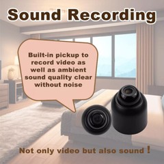 32GB SD Card, HD 1080P Mini Camera WiFi Camcorder Security Cam For Home