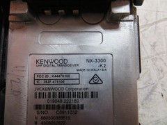 Lot of 2 Kenwood NX-3300-K2 FCC ID K44479100 UHF Radios Fragmented Plastic
