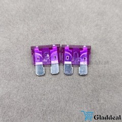 100 Pack 3 AMP ATC/ATO STANDARD Regular FUSE BLADE 3A CAR TRUCK BOAT MARINE RV