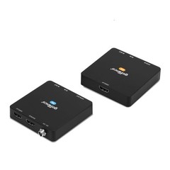 gofanco Compact 4 K@60Hz HDMI Extender Balun Over CAT6 Ethernet Cable – Loopout