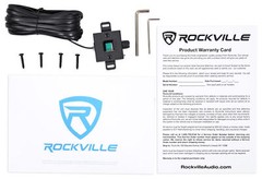 Rockville dB16 8000 Watt Peak/2000w RMS Mono 2 Ohm Amplifier Car Audio Amp