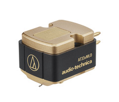 Audio-Technica AT33xMLD Dual Moving Coil Stereo Cartridge (Black and Gold)