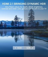 8K 60Hz HDMI 2.1 Cable UHD 7680×4320 HDR10 48Gbps For TV PS5 Switch TV BOX