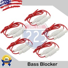 5 Pair 10% Bass Blocker Capacitors 14 uF 50 Volts 2800 Hertz 4 Ohm Non-Polar Cap