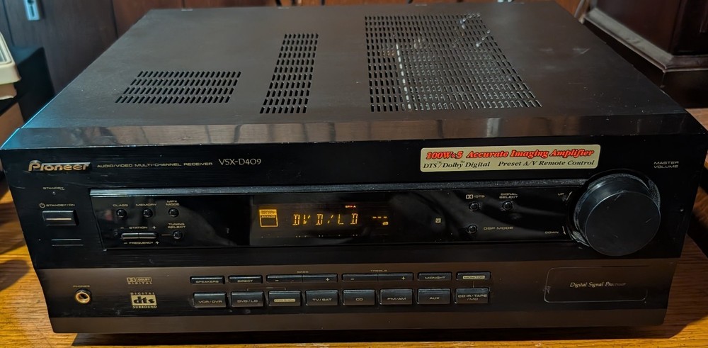 Pioneer VSX-D409 A/V Multi-Channel Receiver