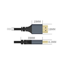 0.2m 0.3m 0.5m 0.8m HDMI Male Adapter Convertor 4K Cable Lead Gold Plated