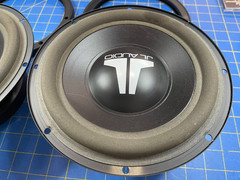 Old School Pair JL Audio VRC 8W0-4 Speakers 8″ Subwoofers USA 4 ohm NICE