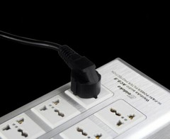 15A 3000W Audio Power Purifier Filter With LCD Dual Display AC Power Socket US