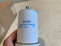 1X ITT JAN 8613 Hydrogen Thyratron Transmitting Electron tube NEW NOS