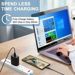 PD Power Fast Charger Wall Adapter Phone Data Cable For Samsung Galaxy S23 S22+