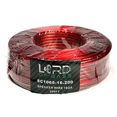 Lord of Bass 16 Gauge AWG 200ft Speaker Wire Cable Car Home Audio CCA