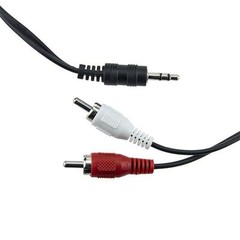 12FT 3.5mm Male Plug Jack to 2 RCA Male Stereo Audio Cable