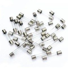 25pcs 10A Amp Quartz Glass Tube AGC Fuse Nickel Auto Car Fast Quick Below 6*30mm
