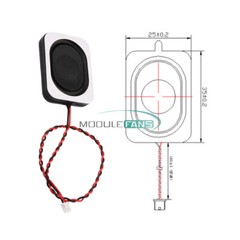 4Ω 8Ω 3w 5w 10w 25w Magnetic Speaker Module Full Frequency Multimedia Speaker