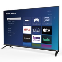 Philips 40 in 1080p FHD 60Hz LED Smart TV 40PFL6533/F7 Very Good