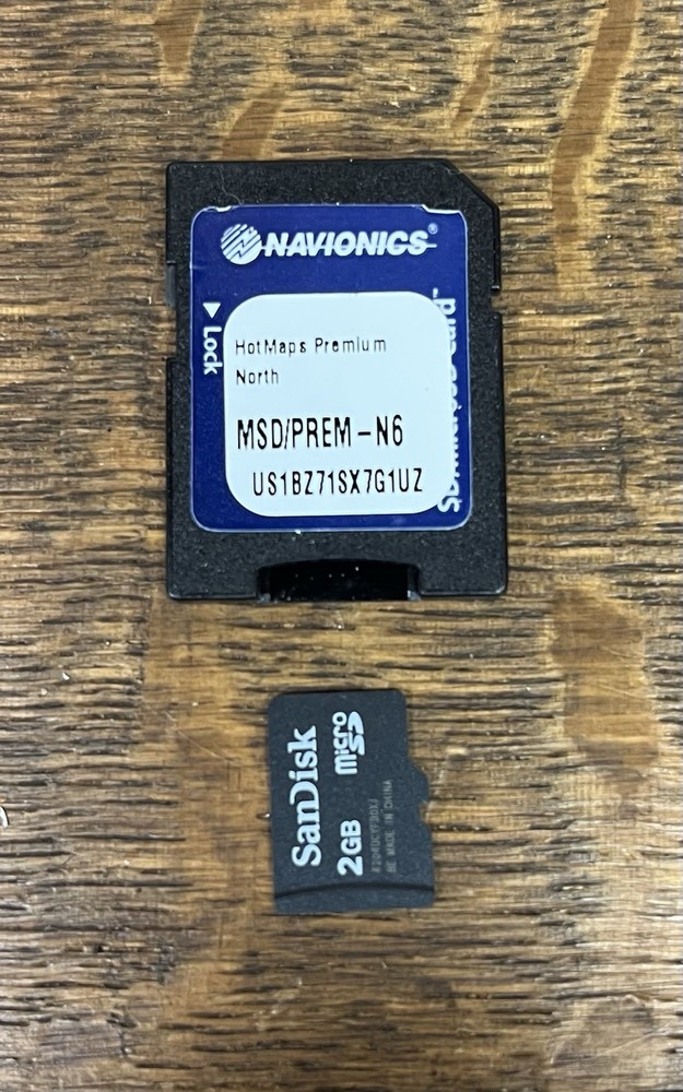 Micro SD Map Chip Adapter GPS Card Fishing Hotmaps Premium North N Lowrance N6