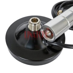 N Female Jack Socket Antenna Magnetic Base 90MM Diameter RG58U 2m Cable SMA Male