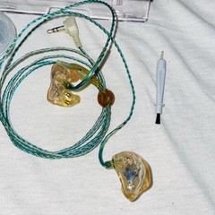 Westone ES3X Custom In-Ear Monitors w/ Case, Cable, Cleaner – Used