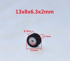 Pinch roller for most Cassette decks Boomboxes Walkman Sony Sharp Sanyo Aiwa