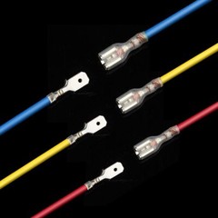 900/540Pcs Male Female Spade Wire Connector Crimp Terminal for Car Audio Speaker