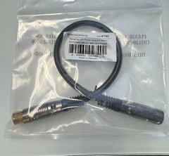 1.5ft Premier Series XLR Male to XLR Female 16AWG Cable Gold Plated 4749