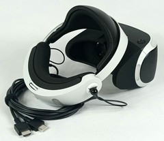 Sony PlayStation 4 PSVR Headset w/Earbuds Only V2 CUH-ZVR2 Tested Working