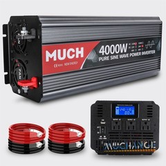 4000W RV LCD USB Inversores de corriente para coche CC 24V a CA 110V Barco