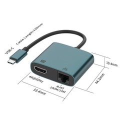 USB-C to HDMI VGA Video Adapter USB video converter usb to vga cable 4K@60HZ HUB