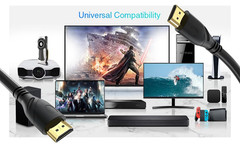 HDMI 2.1 Cable 8K 48Gbps Ultra High Speed 4K 120Hz 144Hz eARC HDR Braided UHD