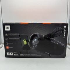 JBL Charge 6 Portable Waterproof Bluetooth Speaker with Carrying Strap (Black)
