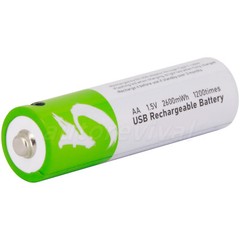 2-4PCS 1.5V 750/2600mWh AA / AAA Battery USB Rechargeable Lithium ion Batteries