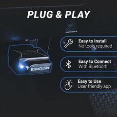 BlueDriver Bluetooth Pro OBDII Scan Tool for iPhone & Android